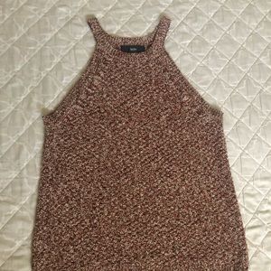 Knitted tank top